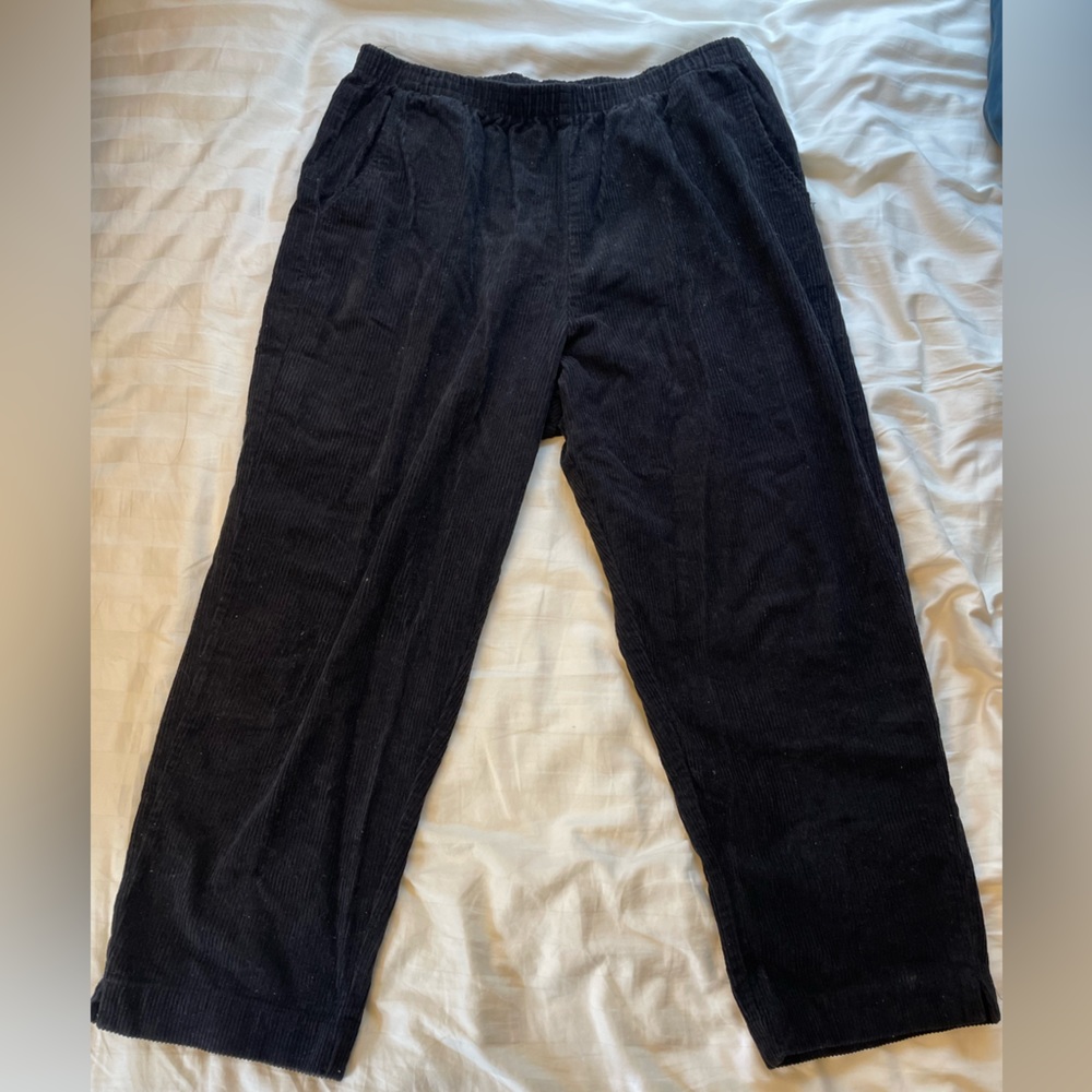 Blair Corduroy Pants. XL in Black.
